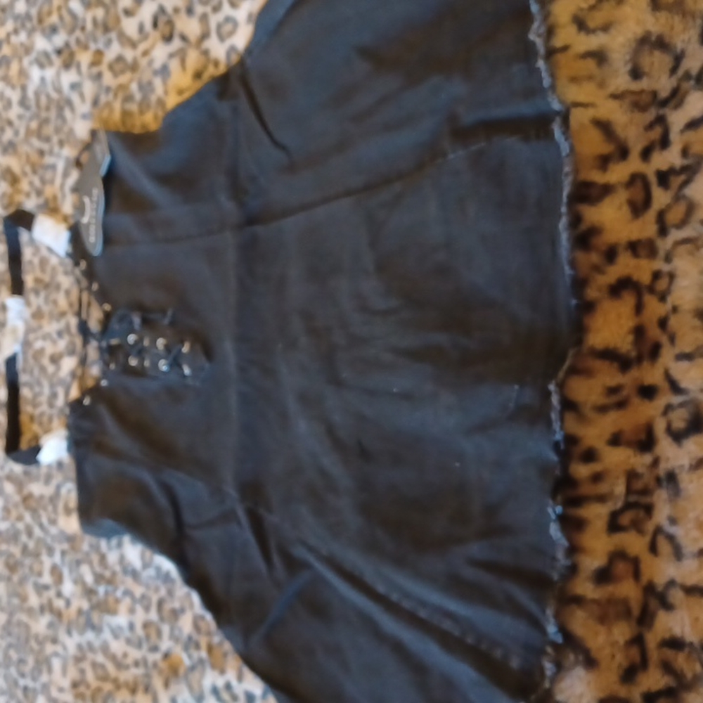 Killstar Black Lace-Up Halter Backless Dress - Picture 3 of 11